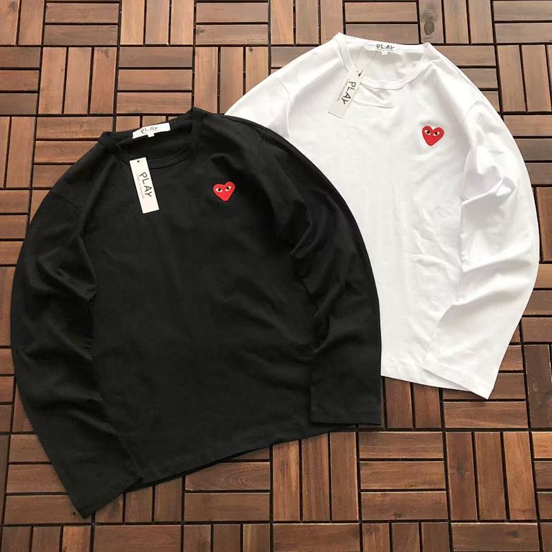 ~79 CDG LONG-SLEEVE 33122123 (Im 176CM 58KG Iwear Size M In The Photo), photo 1