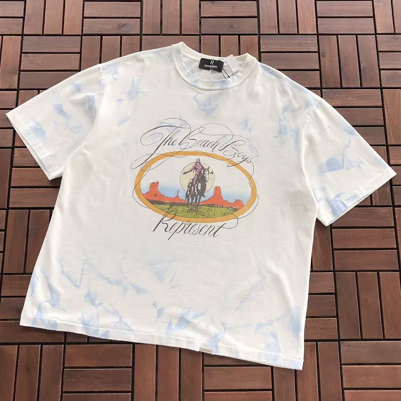 Other ~99 REPRESENT & BEACH BOYS T-SHIRT 77080516 (Im 185CM 80KG Iwear Size M In The Photo), photo 1