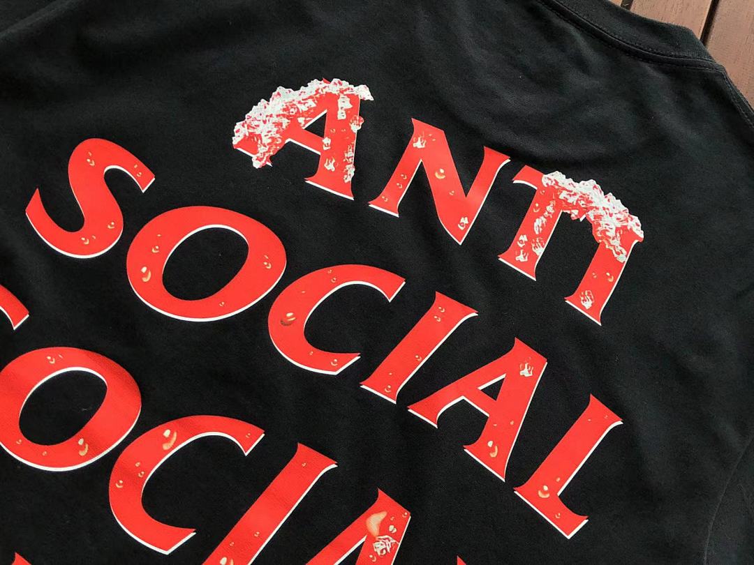 On Running ~85 ANTI SOCIAL CLUB T-SHIRT 11092904 (Im 180CM 68KG Iwear Size M In The Photo) - Image 13