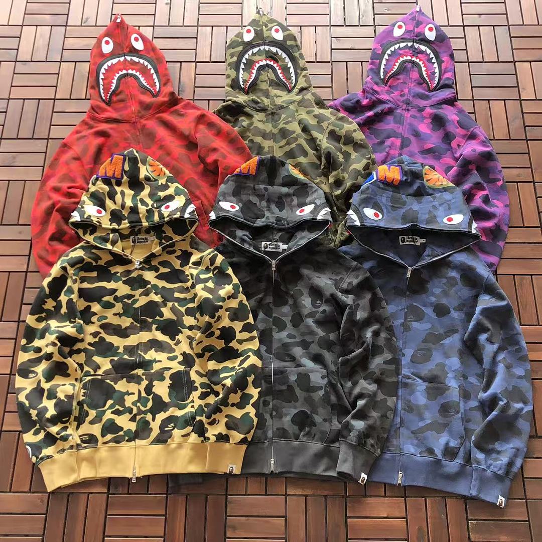 Bape Bape ~275 HOODIE FLEECE 11100447 (Im 180CM 68KG Iwear Size S In The Photo), photo 1