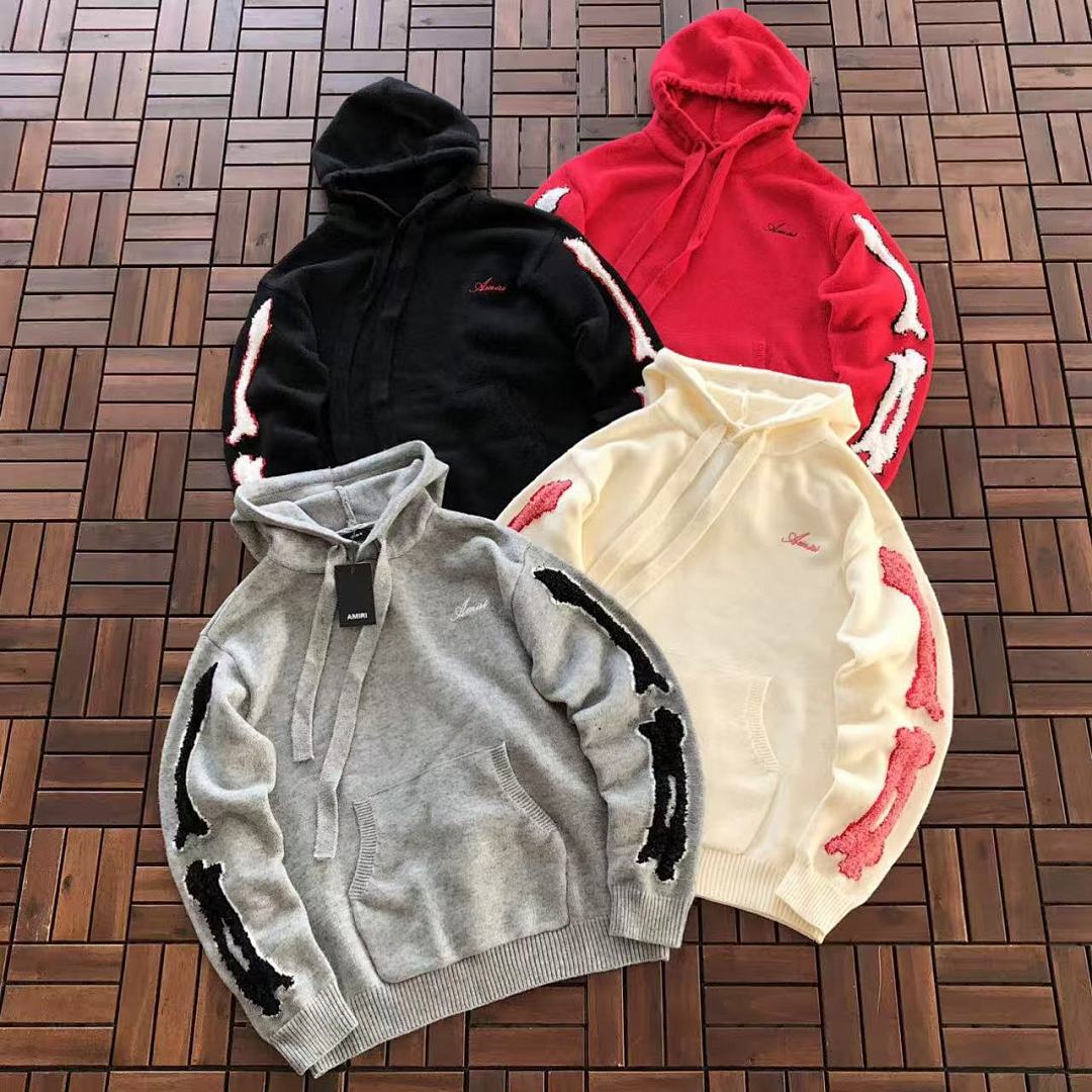AMIRI ~179 AMIRI HOODIE SWEATER 77010937 (Im 176CM 58KG Iwear Size M In The Photo)