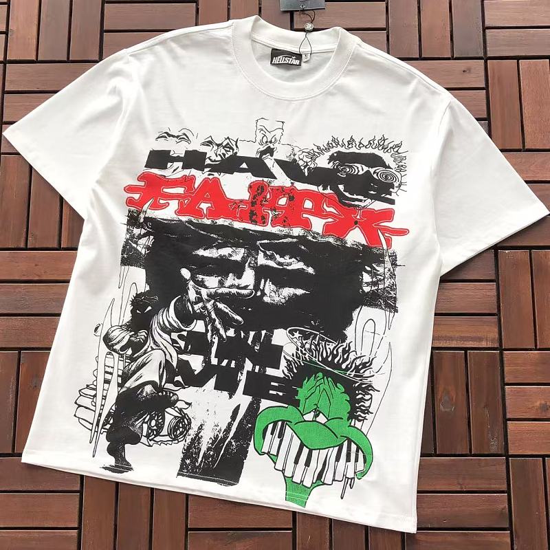 ~ 95 HELLSTAR T-SHIRT 55051532 (Im 185CM 80KG Iwear Size S In The Photo), photo 1
