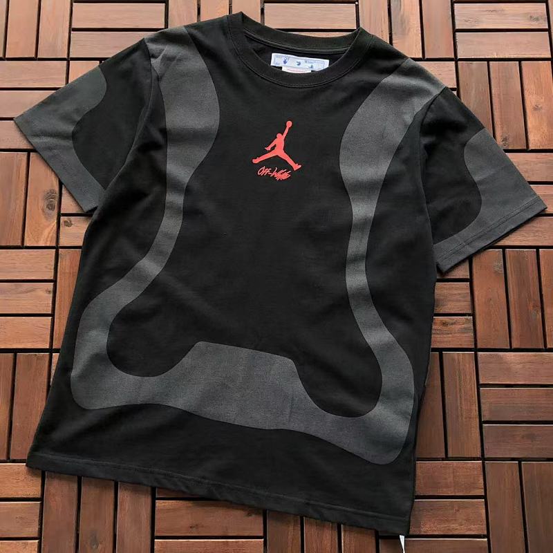 Other ~109 O🔥🔥-W🔥🔥TE&AIR J🔥RD🔥N T-SHIRT 11102638 (Im 172CM 66KG Iwear Size S In The Photo), photo 1