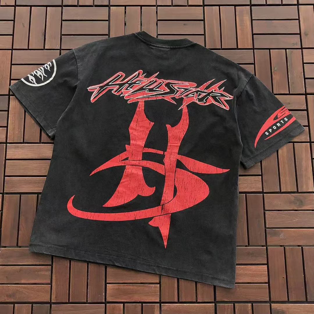 Other ~89 HELLSTAR T-SHIRT 77061226 (Im 185CM 80KG Iwear Size M In The Photo), photo 1