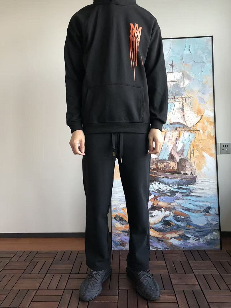 AMIRI ~135 AMIRI HOODIE 33111730 (Im 180CM 68KG Iwear Size M In The Photo) - Image 3