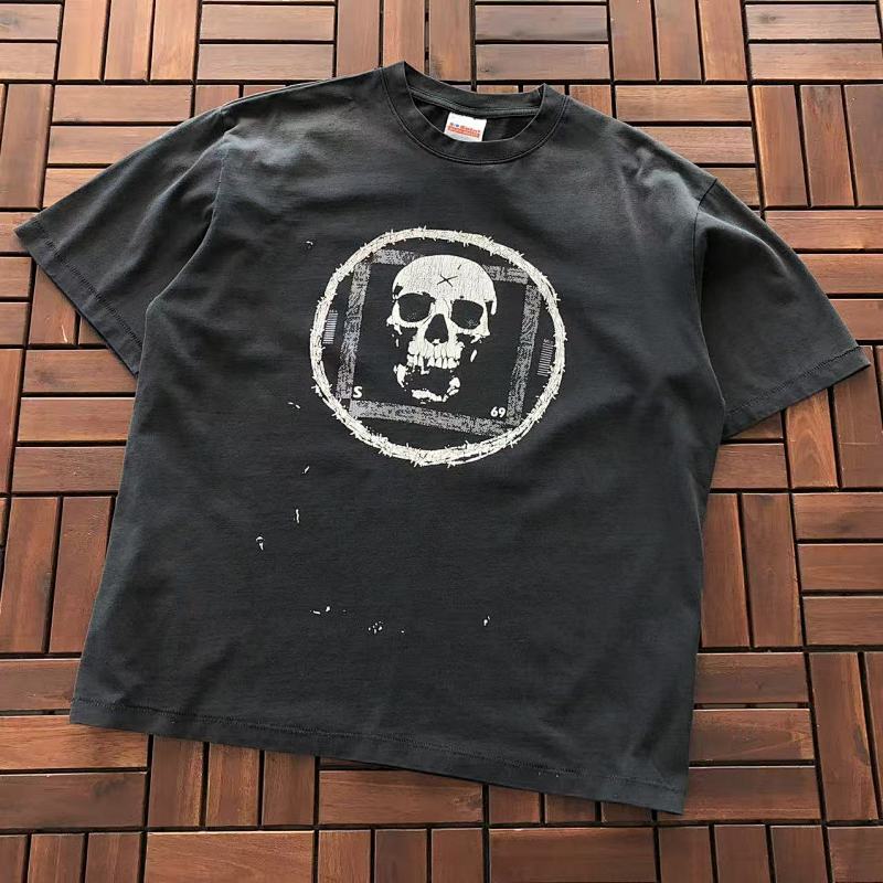 Chanel ~99 SAINT MICHAEL T-SHIRT 33121707 (Im 180CM 68KG Iwear Size M In The Photo), photo 1