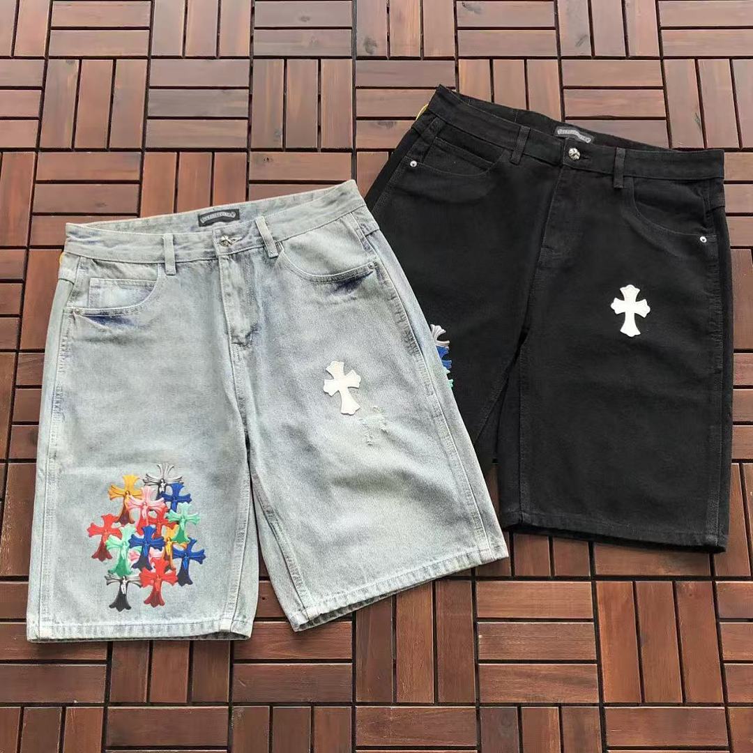 Chanel Chanel ~ 185 CH🔥OM🔥 HE🔥RTS SHORTS JEANS 55070389 (Im 185CM 70KG Iwear Size L In The Photo), photo 1