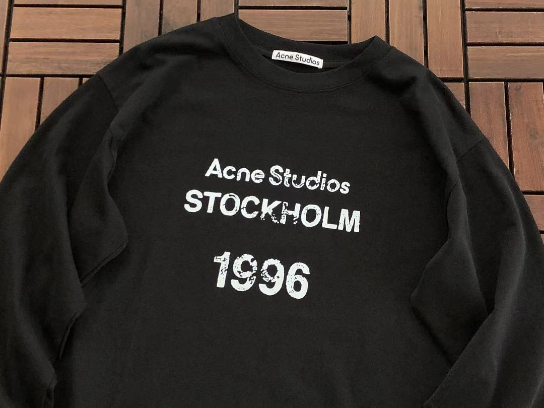 Other ~139 ACNE STUDIOS LONG-SLEEVE 66080434 (Im 185CM 70KG Iwear Size L In The Photo) - Image 17