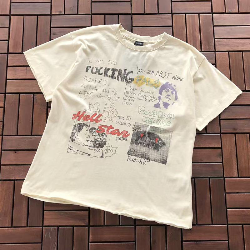 Other ~99 HELLSTAR T-SHIRT 77070604 (Im 185CM 70KG Iwear Size M In The Photo), photo 1