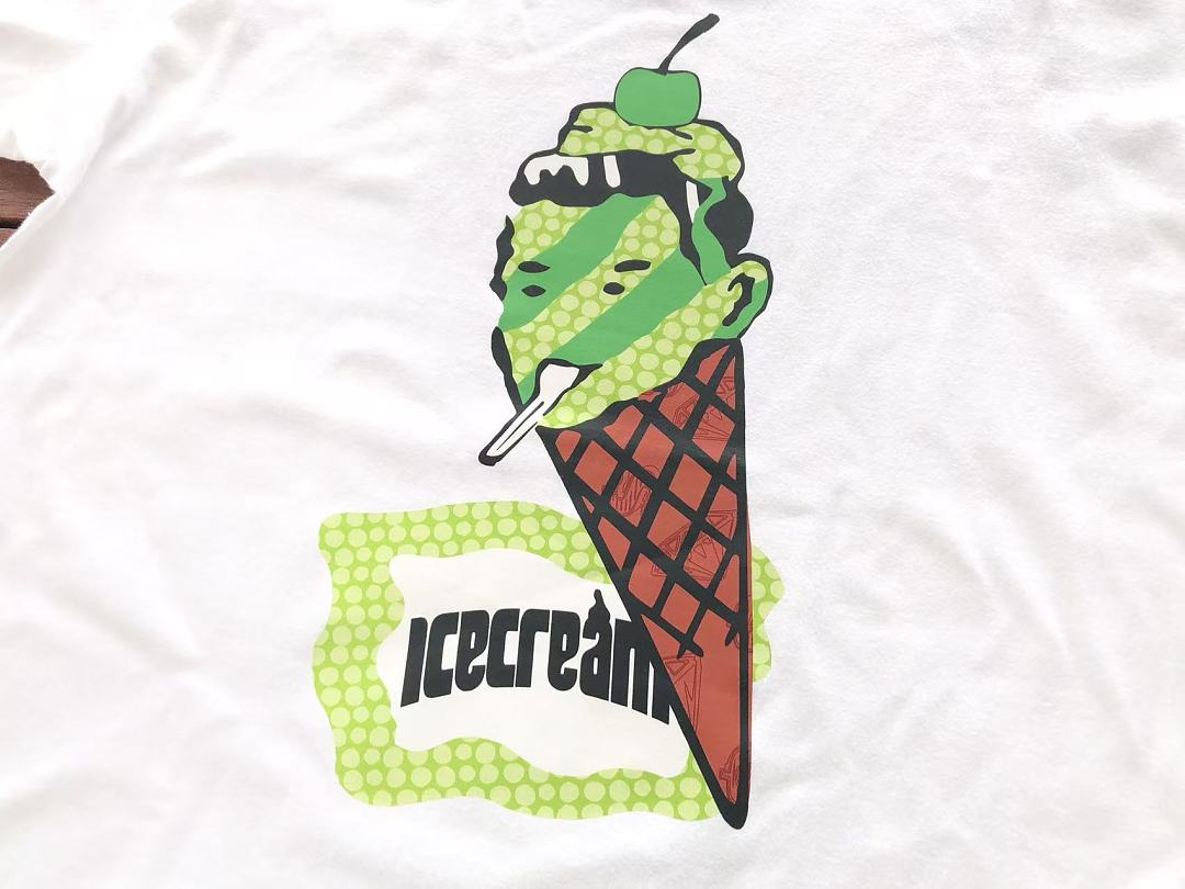 On Running ~95 ICECREAM T-SHIRT 55051824 (Im 185CM 70KG Iwear Size M In The Photo) - Image 9