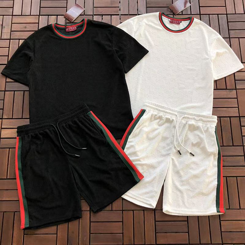 TOP ~95 PANTS ~99 G🔥C🔥I T-SHIRT SHORTS 55031429 (Im 180CM 68KG Iwear Size L In The Photo), photo 1