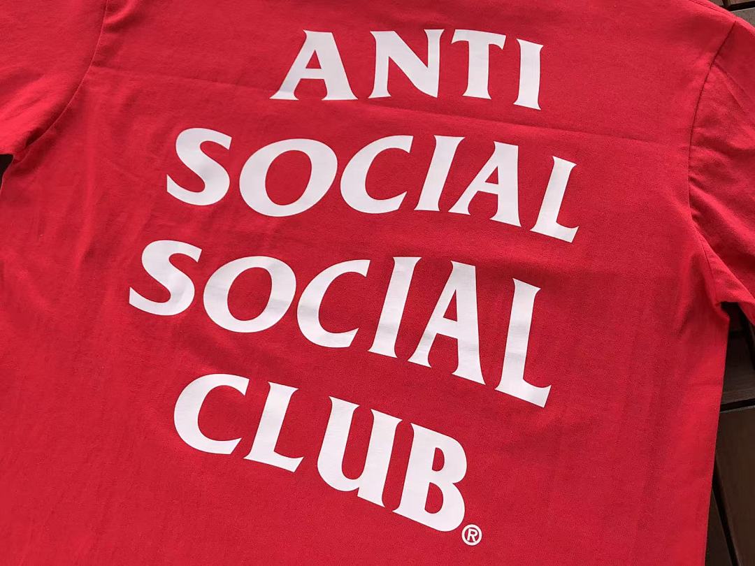 On Running ~85ANTI SOCIAL CLUB T-SHIRT 11092918 (Im 180CM 68KG Iwear Size L In The Photo) - Image 16