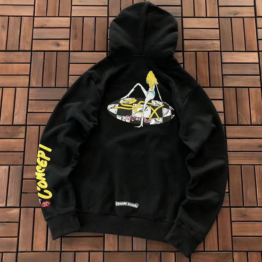 Chanel ~139 CH🔥OM🔥 HE🔥RTS HOODIE 33112721 (Im 176CM 58KG Iwear Size M In The Photo), photo 1