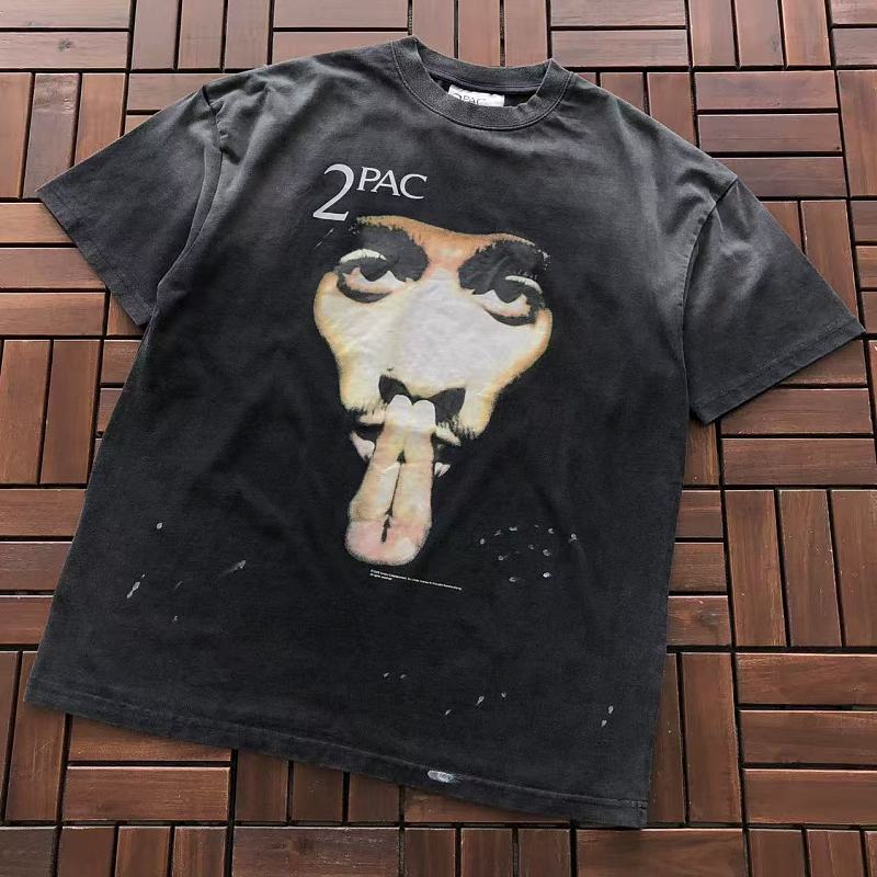 Chanel ~115 SAINT MICHAEL & 2PAC T-SHIRT 55062329 (Im 185CM 70KG Iwear Size S In The Photo), photo 1