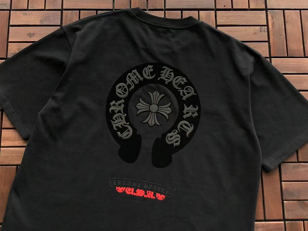 Other ~139 CH🔥OM🔥 HE🔥RTS T-SHIRT 55080403 (Im 185CM 80KG Iwear Size XL In The Photo) - Image 6