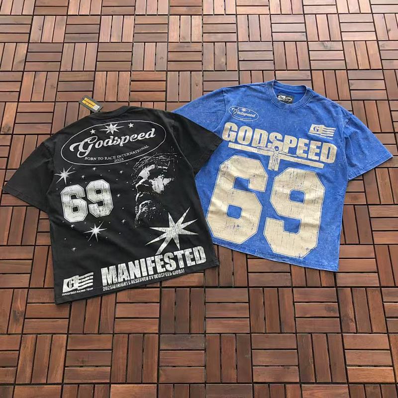 ~89 GODSPEED T-SHIRT 77031738 (Im 185CM 80KG Iwear Size M In The Photo), photo 1