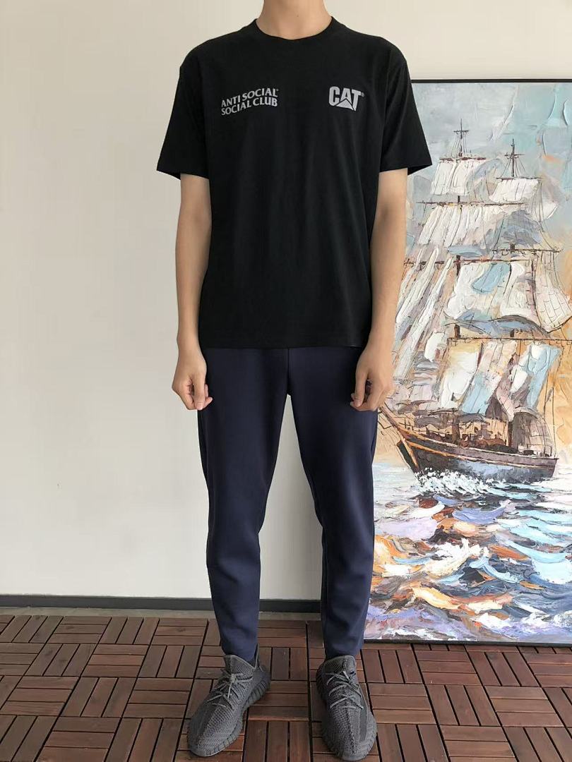 On Running ~85 ANTI SOCIAL CLUB T-SHIRT 55041101 (Im 185CM 70KG Iwear Size M In The Photo) - Image 3