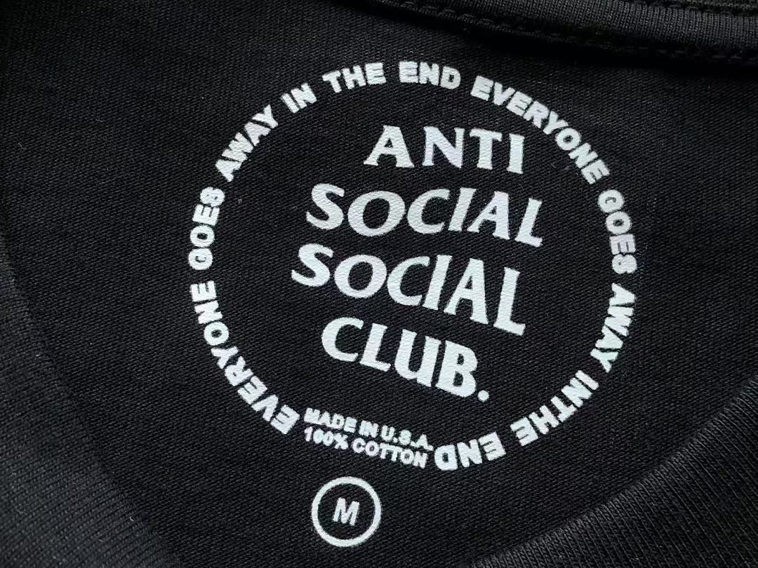 On Running ~85 ANTI SOCIAL CLUB T-SHIRT 55041704 (Im 180CM 68KG Iwear Size M In The Photo) - Image 18