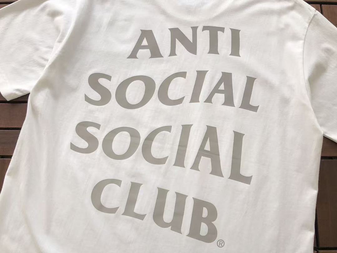 On Running ~85 ANTI SOCIAL CLUB T-SHIRT 11100810 (Im 180CM 68KG Iwear Size L In The Photo) - Image 8