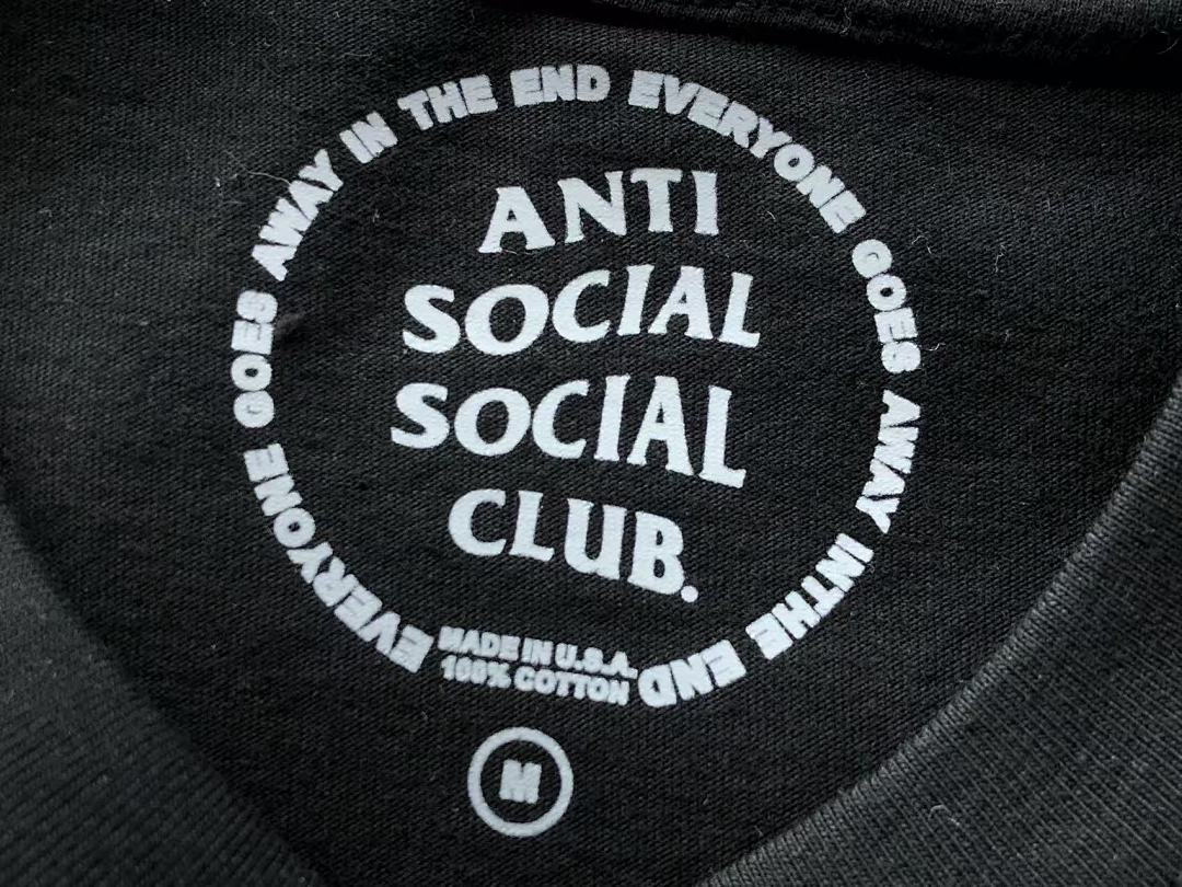 On Running ~85 ANTI SOCIAL CLUB T-SHIRT 11092871 (Im 180CM 68KG Iwear Size M In The Photo) - Image 23