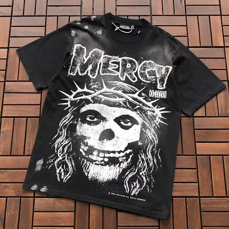~135 HELLSTAR T-SHIRT 11120419 (Im 176CM 58KG Iwear Size M In The Photo), photo 1