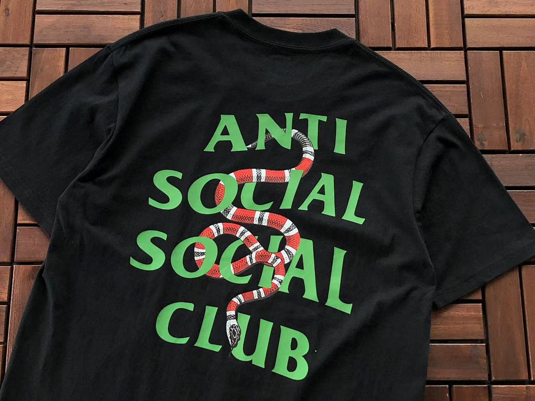 On Running ~85 ANTI SOCIAL CLUB T-SHIRT 11092925 (Im 180CM 68KG Iwear Size M In The Photo) - Image 13