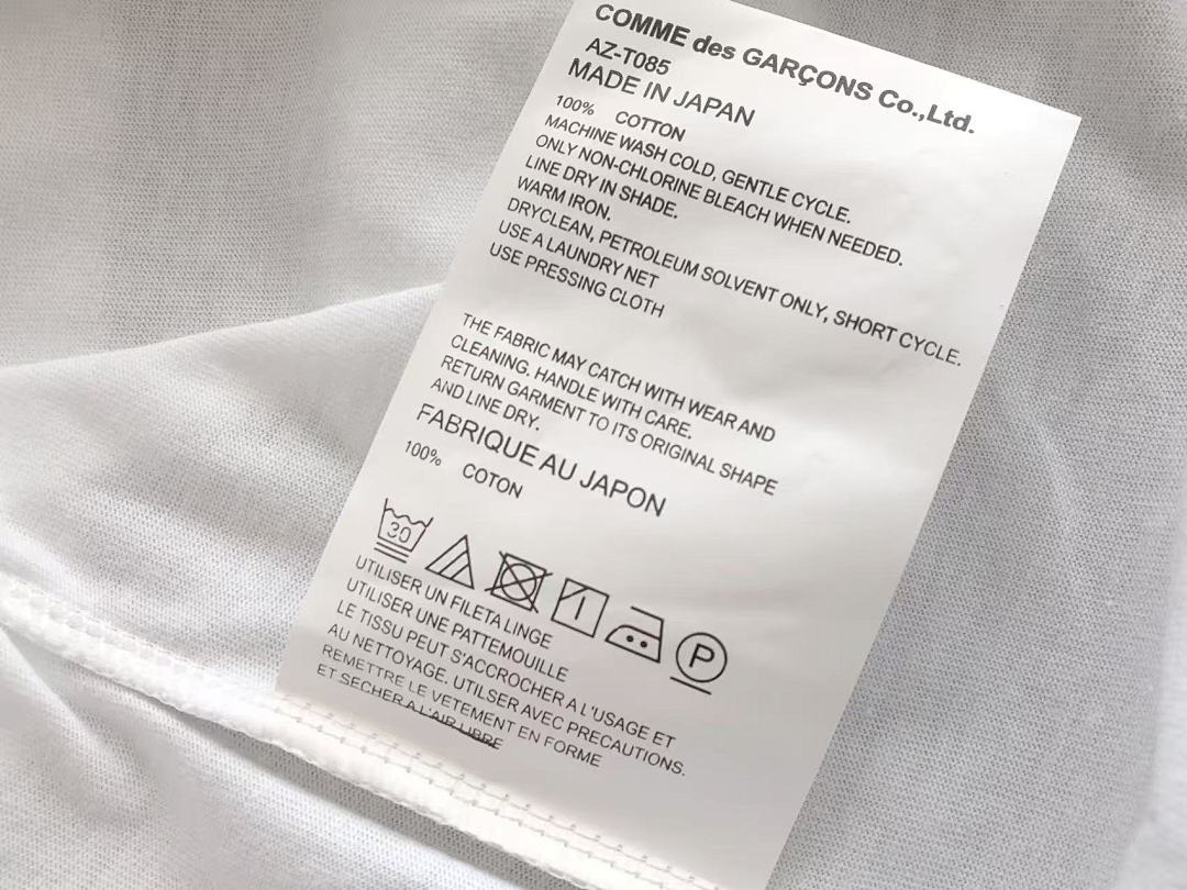 Other ~95 CDG T-SHIRT 11112818 (Im 176CM 58KG Iwear Size M In The Photo) - Image 16
