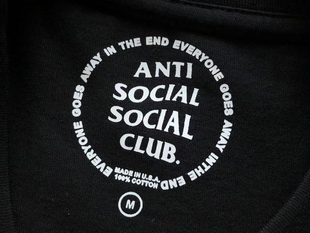 On Running ~85 ANTI SOCIAL CLUB T-SHIRT 55041405 (Im 185CM 70KG Iwear Size M In The Photo) - Image 21