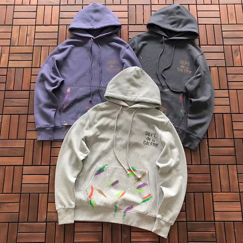 ~225 GALLERY DEPT HOODIE 22092135 (Im 180CM 68KG Iwear sizeM In The Photo), photo 1