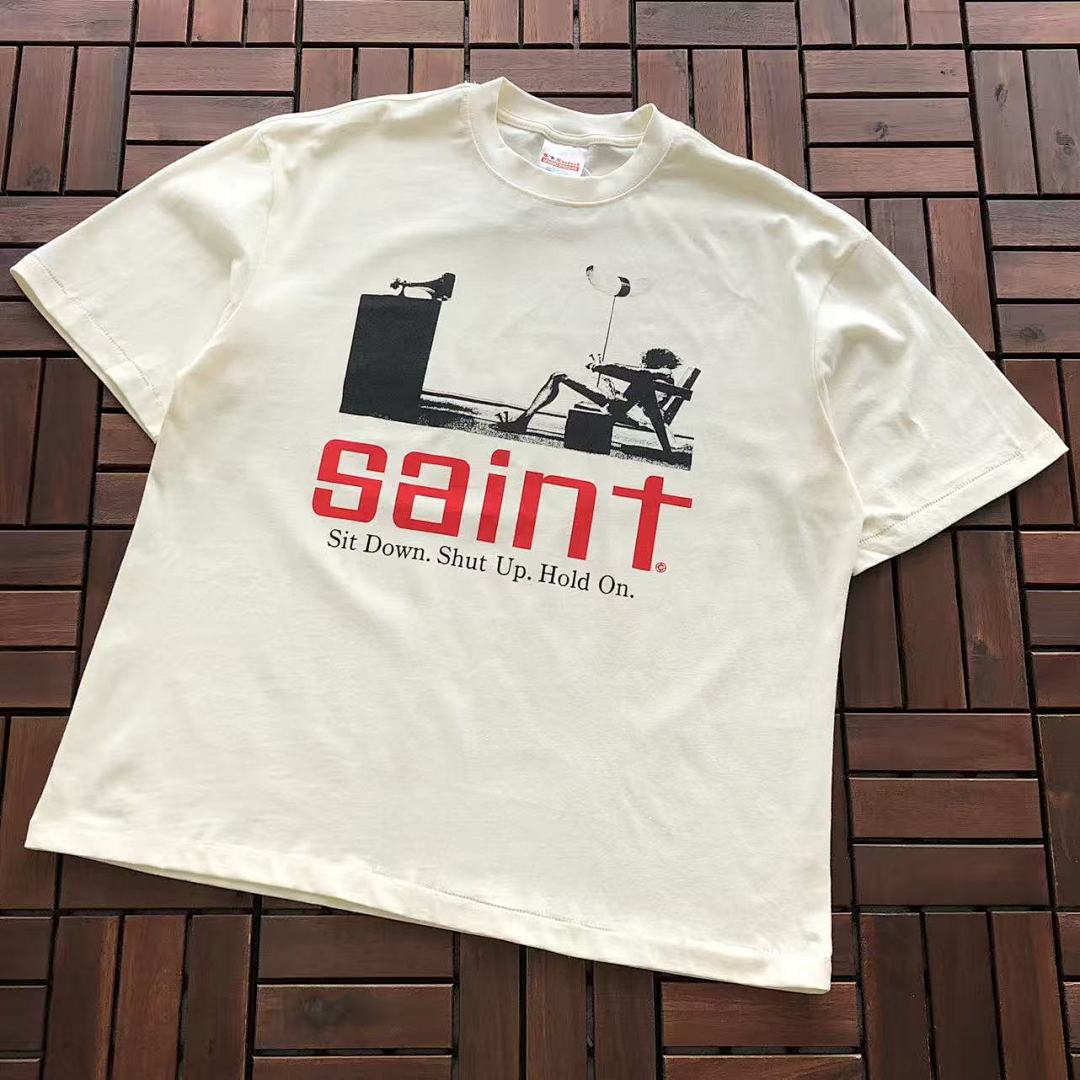 Chanel ~125 SAINT MICHAEL T-SHIRT 88040909 (Im 185CM 70KG Iwear Size M In The Photo), photo 1