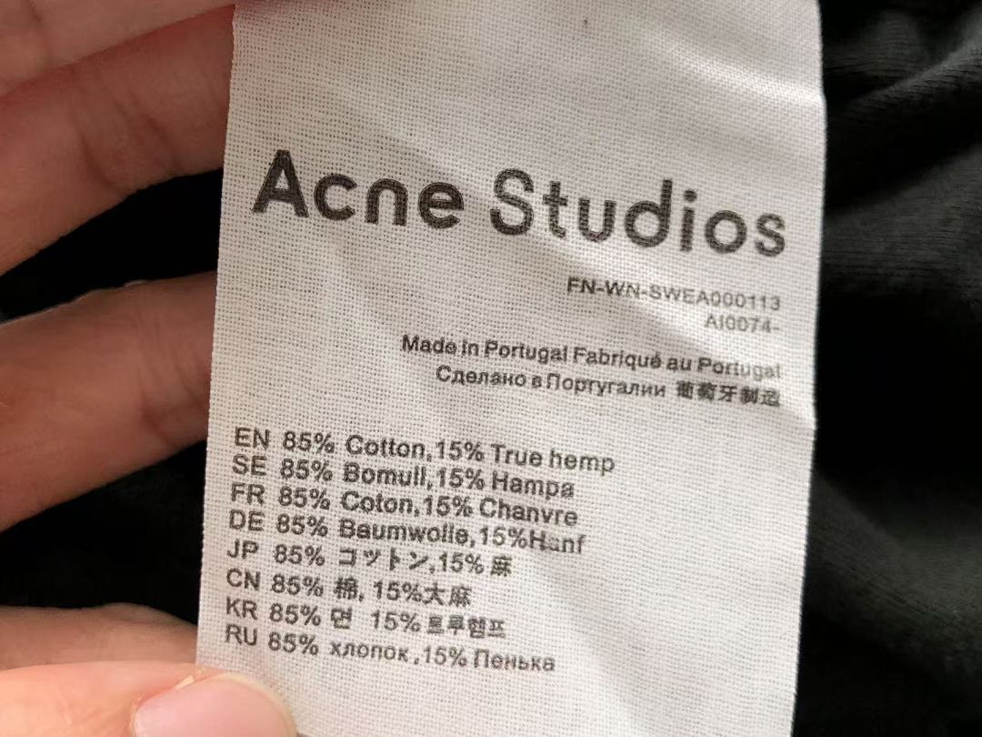 Other ~99 ACNE STUDIOS T-SHIRT 77011713 (Im 185CM 80KG Iwear Size M In The Photo) - Image 21