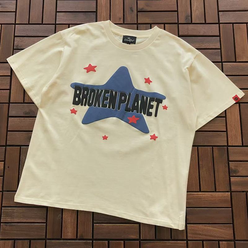 Other ~85 BROKEN PLANET T-SHIRT 77010904 (Im 180CM 68KG Iwear Size S In The Photo), photo 1