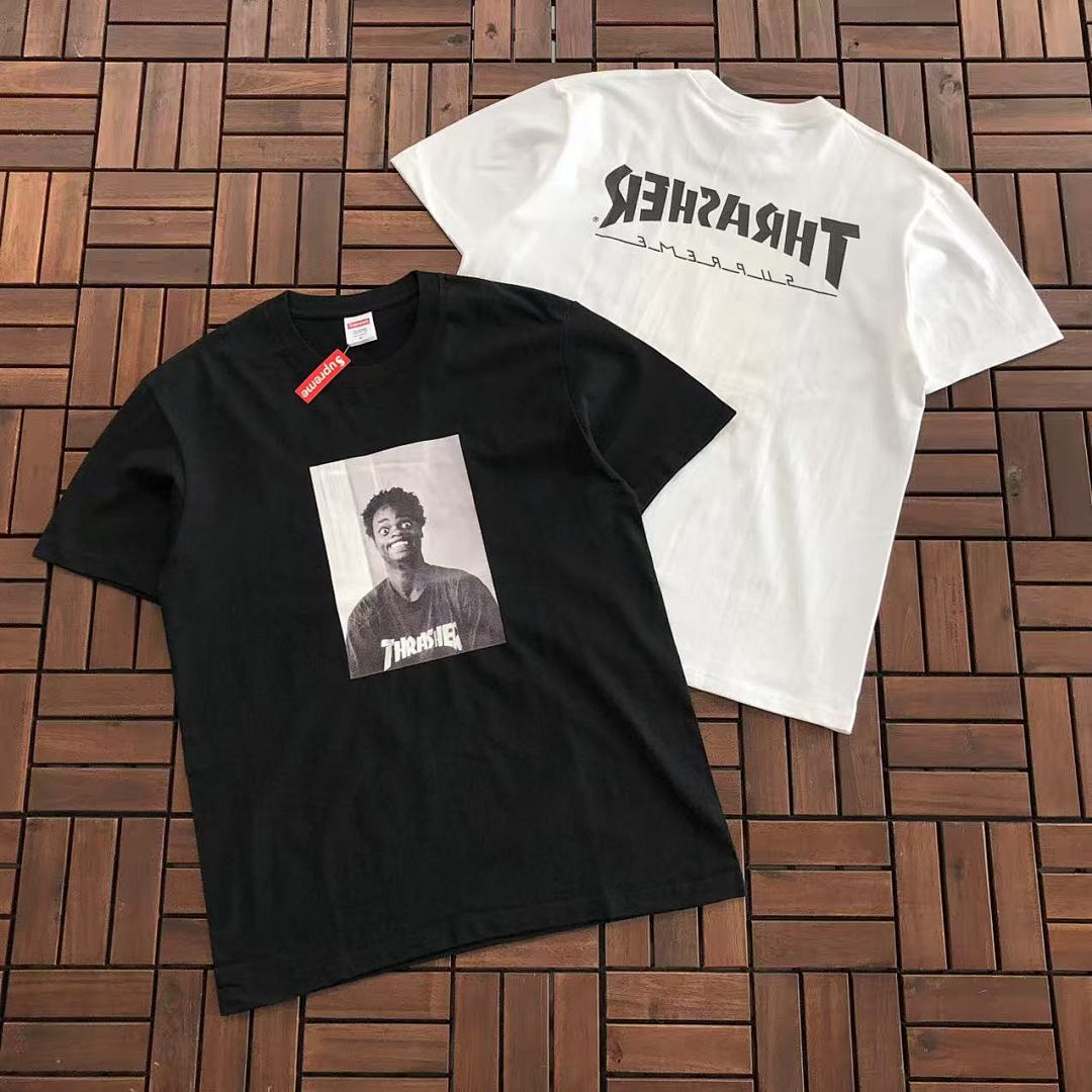 Other ~109 S🔥P🔥E🔥E & THRASHER DUCATI T-SHIRT 77032417 (Im 180CM 68KG Iwear Size M In The Photo), photo 1