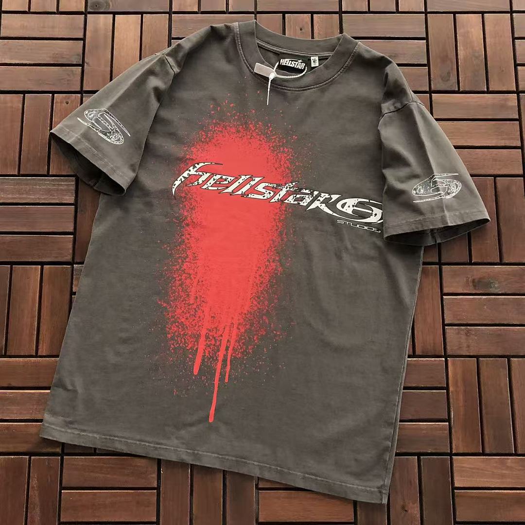 ~ 135 HELLSTAR T-SHIRT 55082822 (Im 180CM 68KG Iwear Size M In The Photo), photo 1