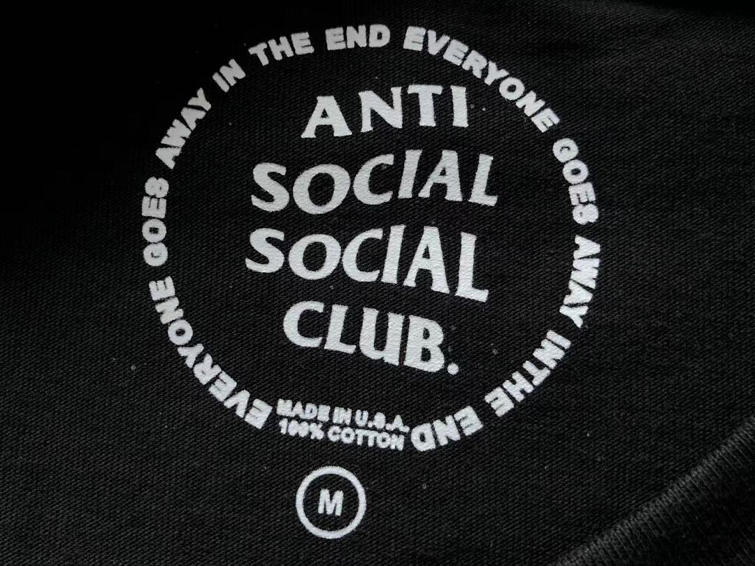 On Running ~85 ANTI SOCIAL CLUB T-SHIRT 55041253 (Im 185CM 70KG Iwear Size M In The Photo) - Image 23
