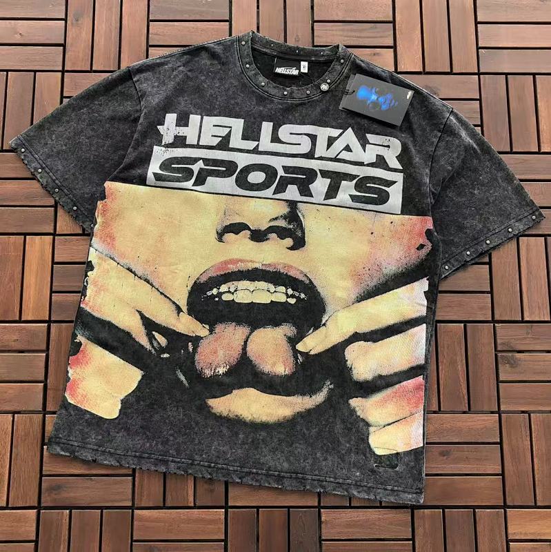 ~95 HELLSTAR T-SHIRT 77031761 (Im 185CM 80KG Iwear Size XL In The Photo), photo 1