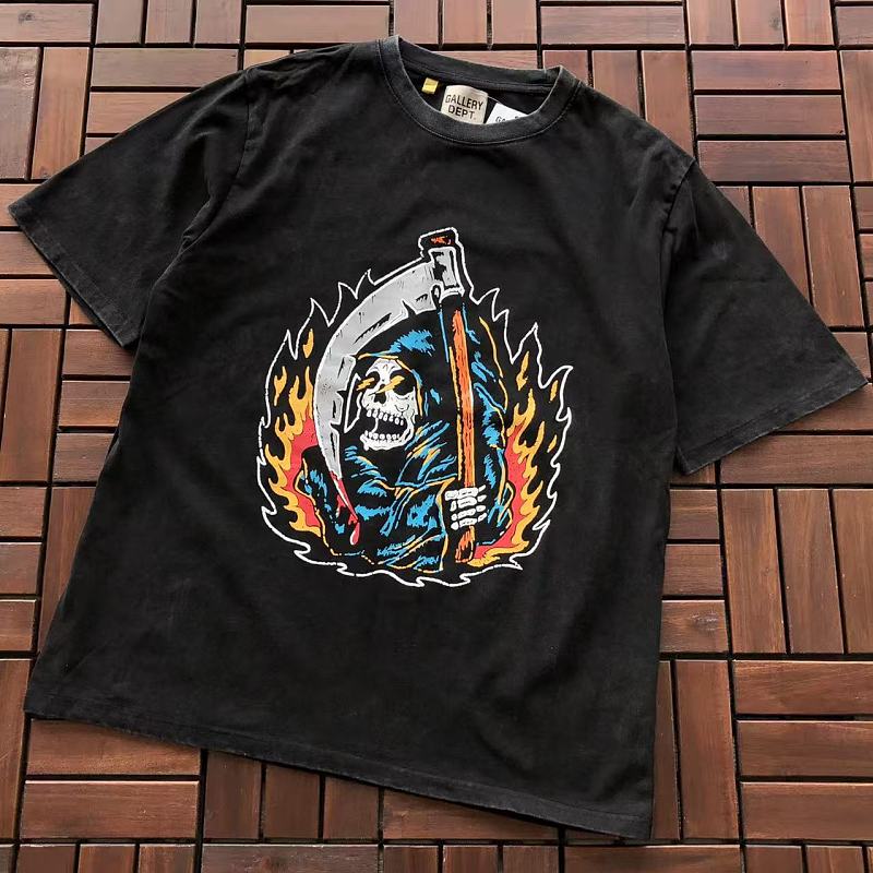 ~86 GALLERY DEPT T-SHIRT 77042681 (Im 176CM 58KG Iwear Size M In The Photo), photo 1