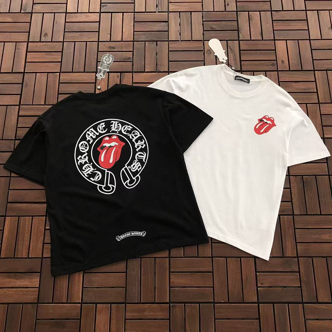 Chanel Chanel ~85 CH🔥OM🔥 HE🔥RTS T-SHIRT 77041065 (Im 185CM 70KG Iwear Size M In The Photo), photo 1
