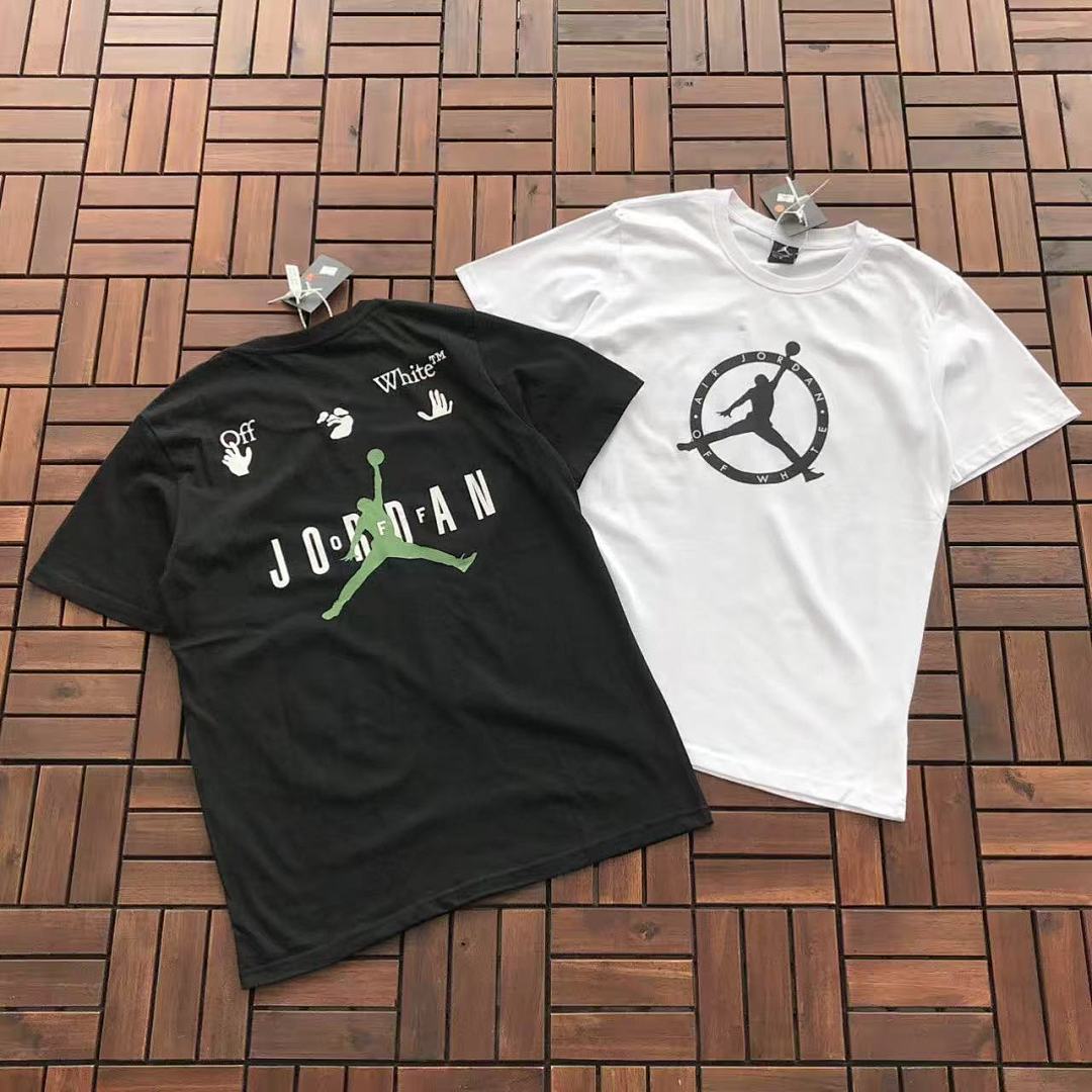 Other ~69 AIR J🔥RD🔥N & O🔥🔥-W🔥🔥TE T-SHIRT 77030526 (Im 185CM 70KG Iwear Size M In The Photo), photo 1