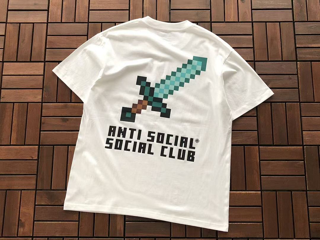 On Running ~85 ANTI SOCIAL CLUB T-SHIRT 55041220 (Im 185CM 70KG Iwear Size M In The Photo) - Image 7