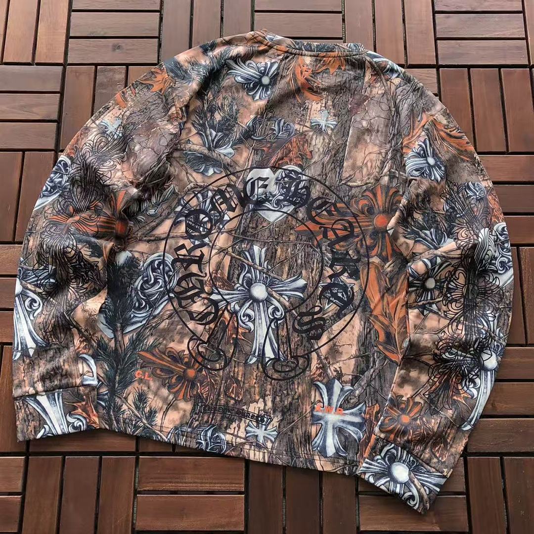 Chanel 199 N🔥C🔥A & CH🔥OM🔥 HE🔥RTS N🔥K🔥LONG-SLEEVE, photo 1