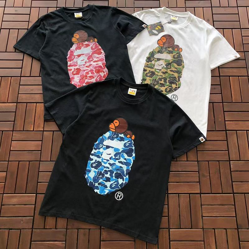 Other ~75 BAPE T-SHIRT 66072219 (Im 185CM 70KG Iwear Size S In The Photo)