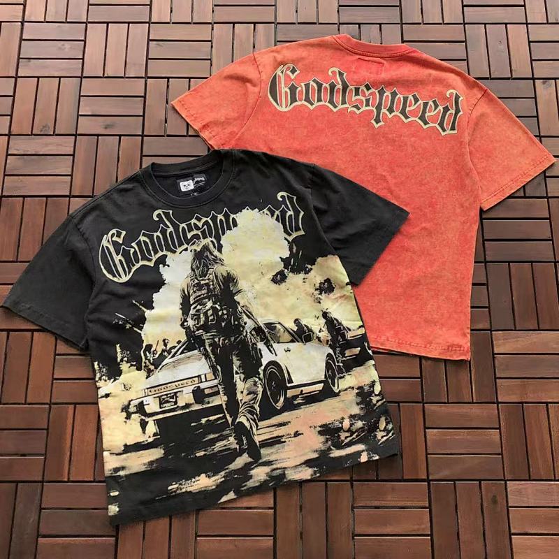 ~89 GODSPEED T-SHIRT 77040644 (Im 176CM 58KG Iwear Size M In The Photo), photo 1
