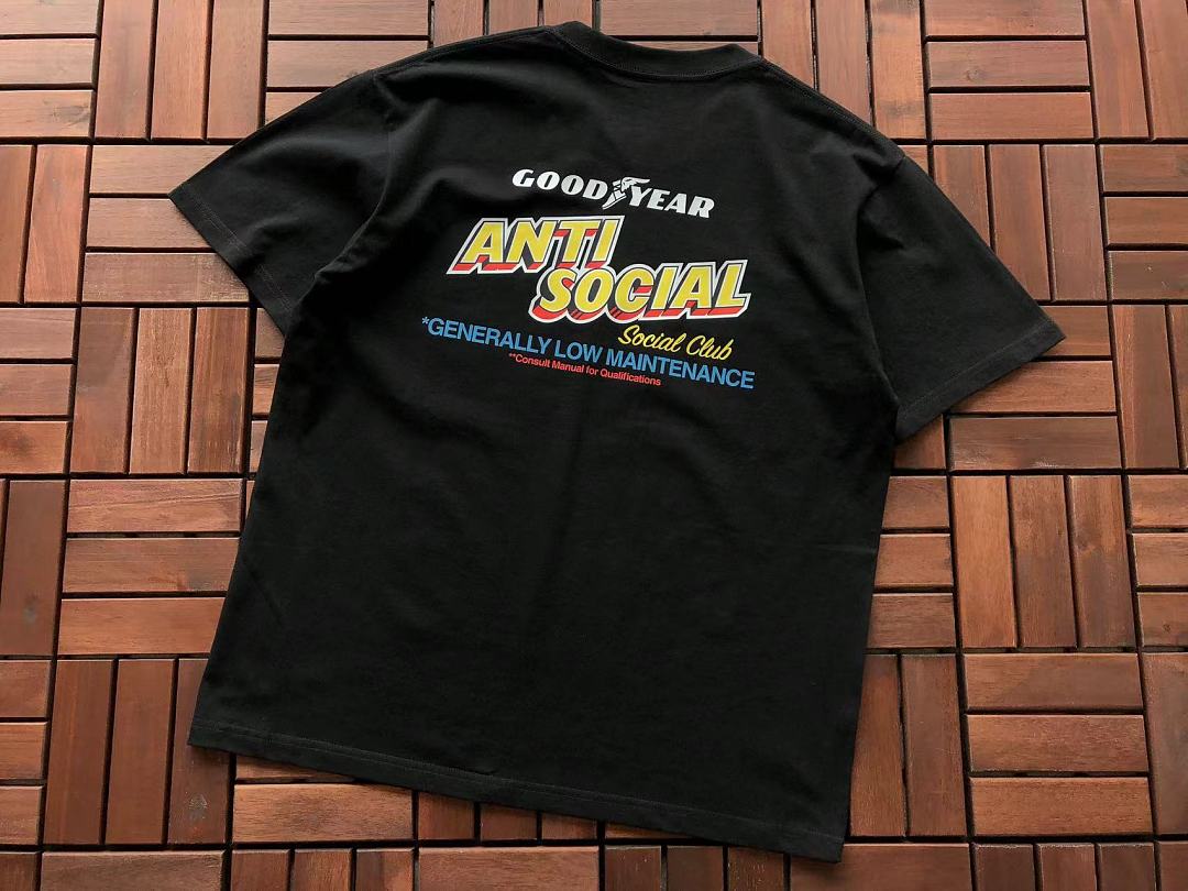 On Running ~85 ANTI SOCIAL CLUB T-SHIRT 55041537 (Im 180CM 68KG Iwear Size M In The Photo) - Image 9