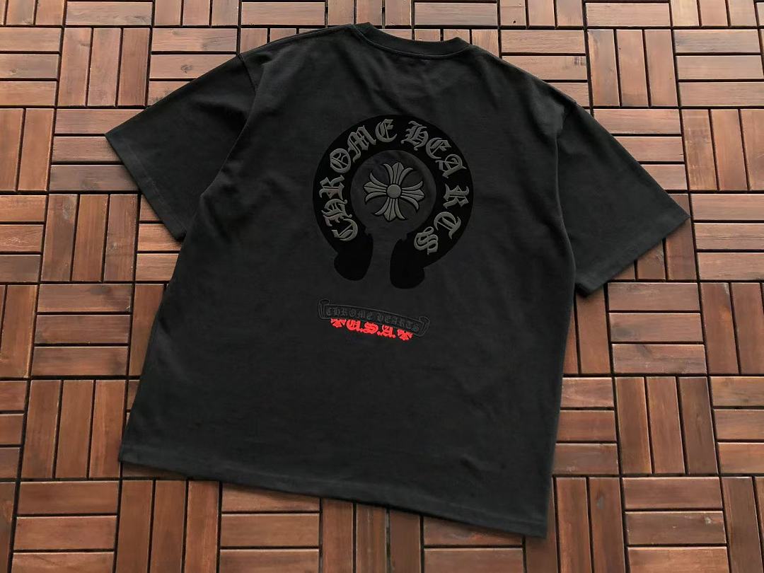 Other ~139 CH🔥OM🔥 HE🔥RTS T-SHIRT 55080403 (Im 185CM 80KG Iwear Size XL In The Photo) - Image 5