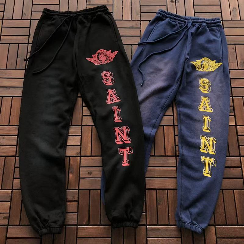 ~215 SAINT MICHAEL TROUSERS FLEECE 22120216 (Im 184CM 80KG Iwear Size M In The Photo), photo 1