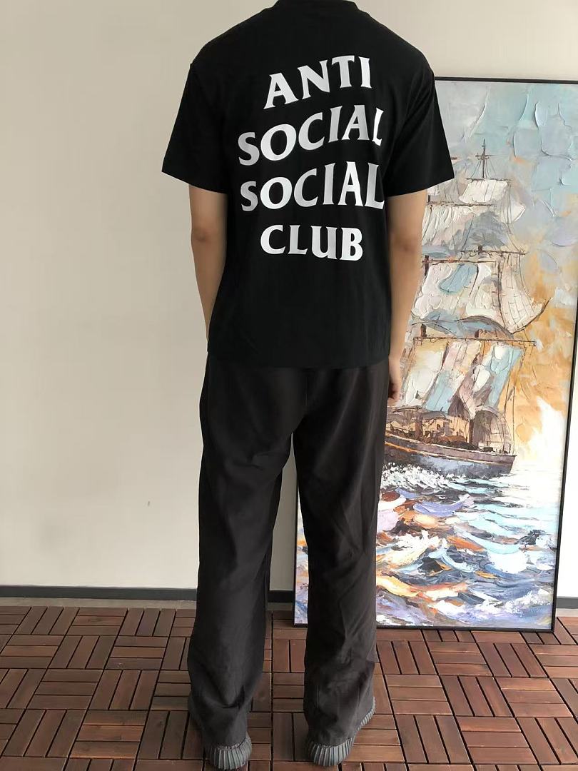 On Running ~85 ANTI SOCIAL CLUB T-SHIRT 55041644 (Im 185CM 70KG Iwear Size M In The Photo) - Image 4