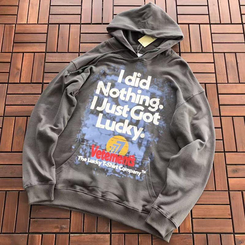 Other ~179 VETEMENTS HOODIE 22100801 (Im 180CM 68KG Iwear Size M In The Photo), photo 1