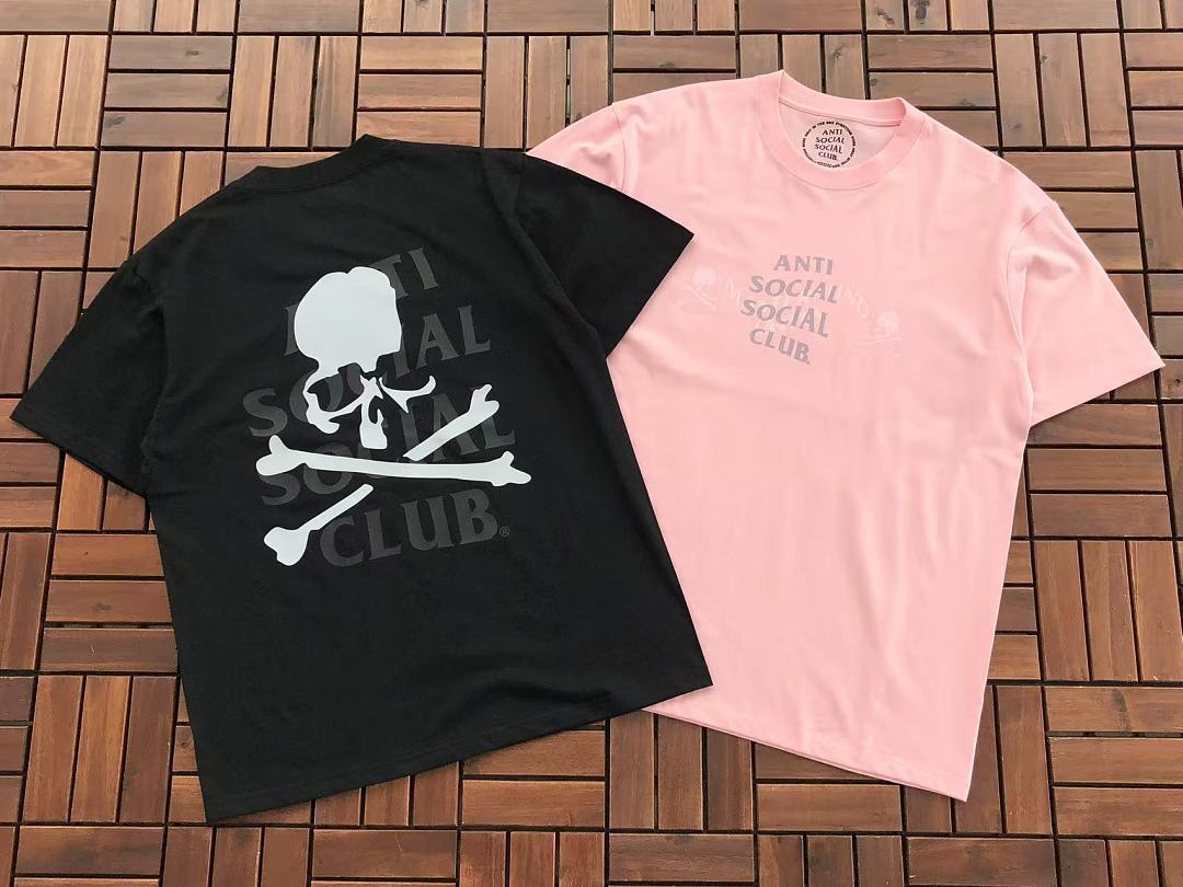 On Running ~85 ANTI SOCIAL CLUB & MASTERMIND T-SHIRT 55041292 (Im 185CM 70KG Iwear Size M In The Photo) - Image 5