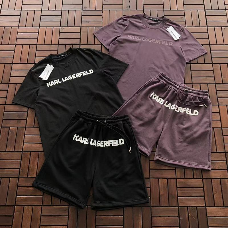 TOP~135 PANTS~169 KARL LAGERFELD T-SHIRT SHORTS 55031762 (Im 176CM 58KG Iwear Size L In The Photo), photo 1